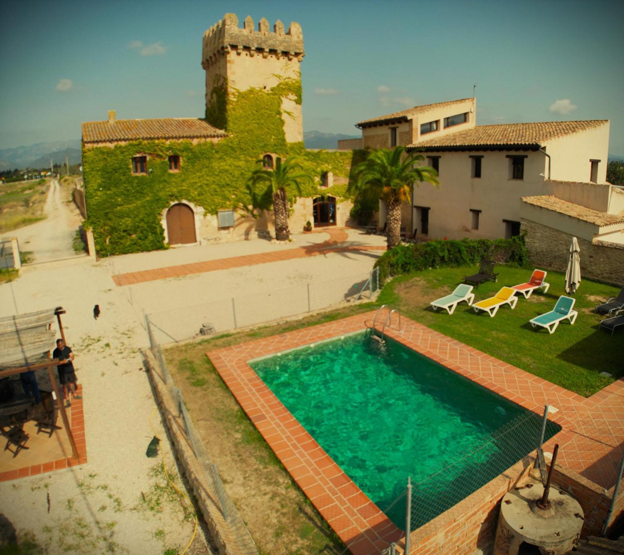 Torre del Prior Hostal Tortosa Exterior foto